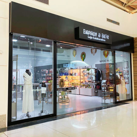 Logo da loja empório e arte